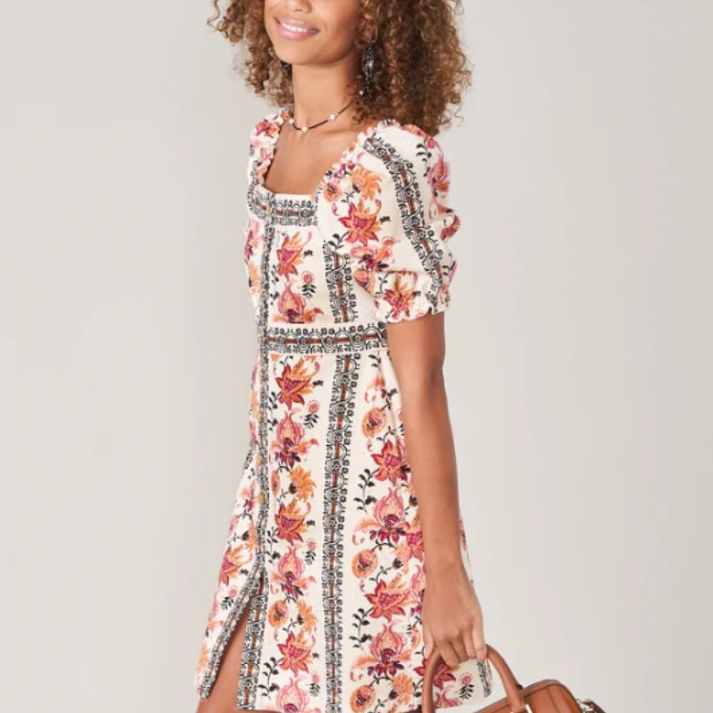 NWT Spartina 449 Catrina Denim Dress Linden Vintage Thistle Stripe.  Size XXL